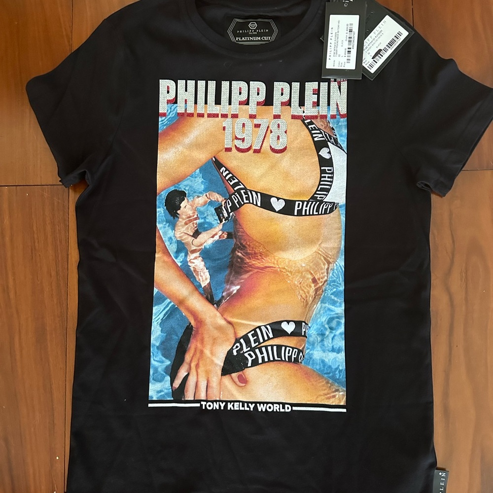 Men’s Philipp Plein T-Shirt, size L (NWT)
